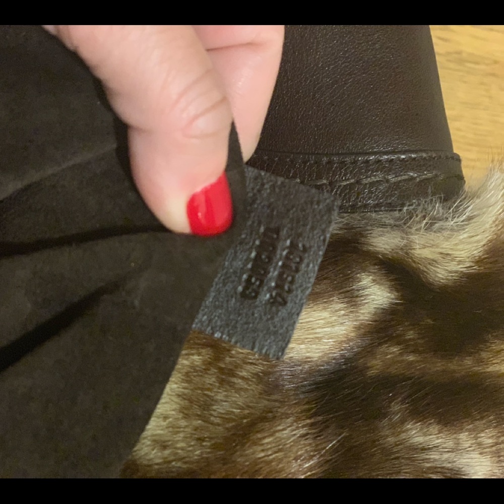 Authentic Gucci fur hobo bag - Picture 6 of 9